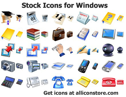 Stock Icons for Windows Screenshot